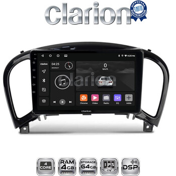 CLARION GL32352 Οθόνη OEM Multimedia Αυτοκινήτου για NISSAN JUKE 2009> (CarPlay/AndroidAuto/BT/GPS/WIFI/GPRS) electriclife