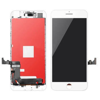 TW INCELL LCD ILCD-012 για iPhone 8/SE 2020, camera-sensor ring, λευκή