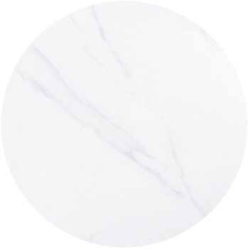 Ε101,1S Επιφάνεια Μάρμαρο Sintered Stone, Απόχρωση White Marble (MDF για στήριξη βάσης)