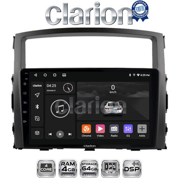 CLARION GL32038 Οθόνη OEM Multimedia Αυτοκινήτου για MITSUBISHI PAJERO 2006>2014 (CarPlay/AndroidAuto/BT/GPS/WIFI/GPRS) electriclife