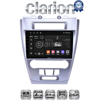 CLARION GL32047 Οθόνη OEM Multimedia Αυτοκινήτου για Ford Fusion 2012>2017 (CarPlay/AndroidAuto/BT/GPS/WIFI/GPRS) electriclife