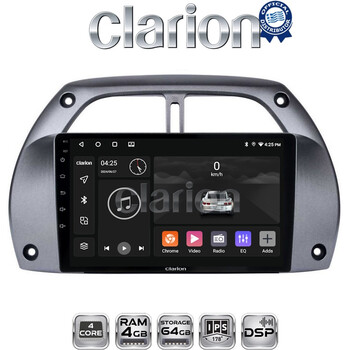 CLARION GL32071 Οθόνη OEM Multimedia Αυτοκινήτου για Toyota Rav 4 2001 > 2006 (CarPlay/AndroidAuto/BT/GPS/WIFI/GPRS) electriclife