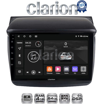 CLARION GL32094 Οθόνη OEM Multimedia Αυτοκινήτου για MITSUBISHI L200 2006 > 2014 (CarPlay/AndroidAuto/BT/GPS/WIFI/GPRS) electriclife
