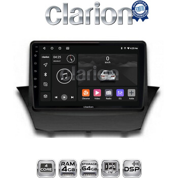CLARION GL32152 Οθόνη OEM Multimedia Αυτοκινήτου για FORD FIESTA 2008>2009 (CarPlay/AndroidAuto/BT/GPS/WIFI/GPRS) electriclife