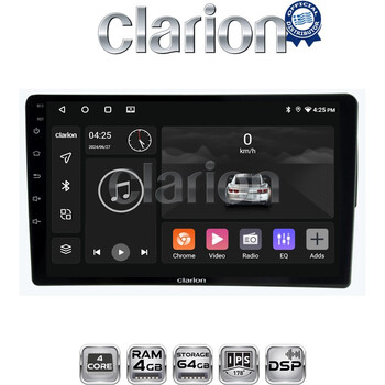 CLARION GL32171S Οθόνη OEM Multimedia Αυτοκινήτου για Mercedes C class (W203) 1999-2004 (CarPlay/AndroidAuto/BT/GPS/WIFI/GPRS) electriclife