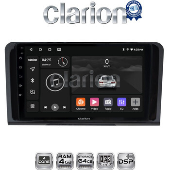 CLARION GL32213 Οθόνη OEM Multimedia Αυτοκινήτου για MERCEDES ML 2005>2011 (CarPlay/AndroidAuto/BT/GPS/WIFI/GPRS) electriclife