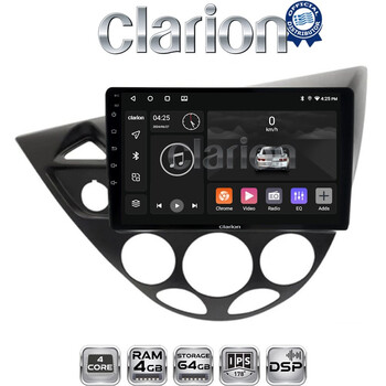 CLARION GL32236 Οθόνη OEM Multimedia Αυτοκινήτου για Ford Focus 1998 > 2004 (CarPlay/AndroidAuto/BT/GPS/WIFI/GPRS) electriclife