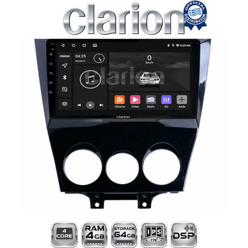 CLARION GL32301 Οθόνη OEM Multimedia Αυτοκινήτου για Mazda RX8 2001>2008 (CarPlay/AndroidAuto/BT/GPS/WIFI/GPRS) electriclife