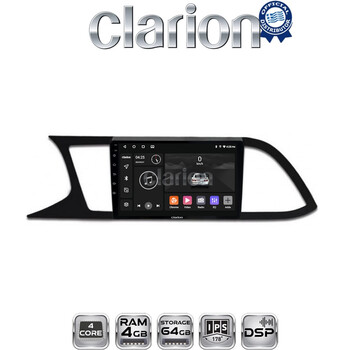 CLARION GL32306 Οθόνη OEM Multimedia Αυτοκινήτου για SEAT LEON 2012>  (CarPlay/AndroidAuto/BT/GPS/WIFI/GPRS) electriclife