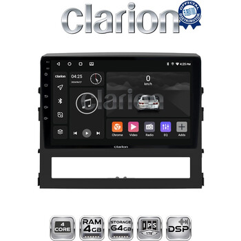 CLARION GL32386 Οθόνη OEM Multimedia Αυτοκινήτου για Toyota Land Cruiser 2016 (CarPlay/AndroidAuto/BT/GPS/WIFI/GPRS) electriclife