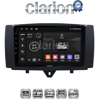 CLARION GL32587 Οθόνη OEM Multimedia Αυτοκινήτου για SMART ForTwo 2011> 2015 (CarPlay/AndroidAuto/BT/GPS/WIFI/GPRS) electriclife