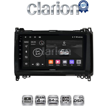 CLARION GL32668 Οθόνη OEM Multimedia Αυτοκινήτου για MERCEDES A(W169),B(W245) - SPRINTER - VITO   (CarPlay/AndroidAuto/BT/GPS/WIFI/GPRS) electriclife