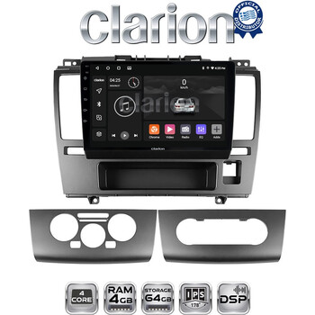 CLARION GL32695 Οθόνη OEM Multimedia Αυτοκινήτου για Nissan Tiida 2004 > 2012 (CarPlay/AndroidAuto/BT/GPS/WIFI/GPRS) electriclife