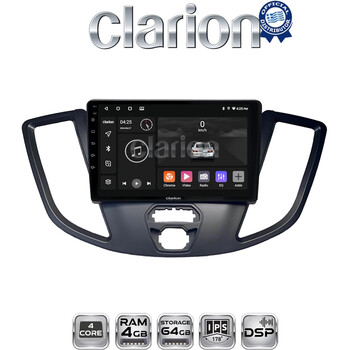 CLARION GL32758 Οθόνη OEM Multimedia Αυτοκινήτου για Ford Transit 2013 > 2018 (CarPlay/AndroidAuto/BT/GPS/WIFI/GPRS) electriclife