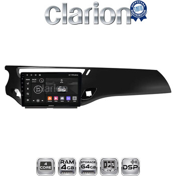 CLARION GL32940B Οθόνη OEM Multimedia Αυτοκινήτου για Citroen C3 /DS3 2009 > 2016 (CarPlay/AndroidAuto/BT/GPS/WIFI/GPRS) electriclife