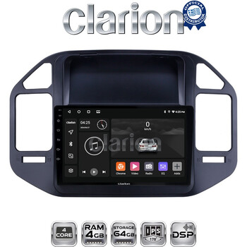 CLARION GL32990 Οθόνη OEM Multimedia Αυτοκινήτου για Mitsubishi Pajero 1999 > 2006 (CarPlay/AndroidAuto/BT/GPS/WIFI/GPRS) electriclife