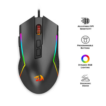 Gaming Ποντίκι - Redragon M613-RGB Trident Lite
