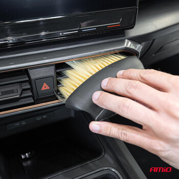 03978/AM ΒΟΥΡΤΣΑΚΙ ΚΑΘΑΡΙΣΜΟΥ ΜΕ ΤΡΙΧΑ 10x12,5cm AMIO - 1 τεμ.