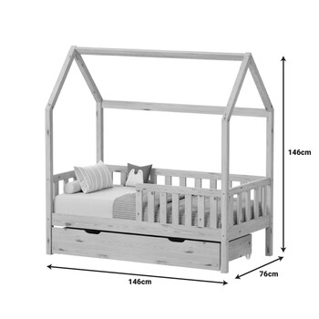 Παιδικό κρεβάτι Bendina τ.Montessori με συρτάρι pakoworld ξύλο πεύκου σε φυσική απόχρωση 70x140εκ Παιδικό κρεβάτι Bendina τ.Montessori με συρτάρι pakoworld ξύλο πεύκου σε φυσική απόχρωση 70x140εκ