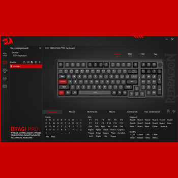 Gaming πληκτρολόγιο - Redragon BRAGI PRO K688-RGB-PRO