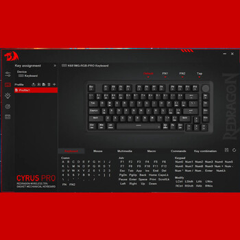 Gaming πληκτρολόγιο - Redragon Cyrus PRO K681MG-RGB-PRO