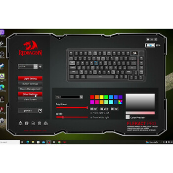 Gaming πληκτρολόγιο - Redragon Flekact K708RGB-PRO