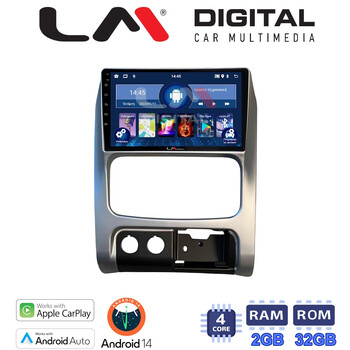 LM Digital - LM ZN4736 GPS Οθόνη OEM Multimedia Αυτοκινήτου για JEEP CHEROKEE & LIBERTY 2002-2007 (CarPlay/AndroidAuto/BT/GPS/WIFI/GPRS) electriclife