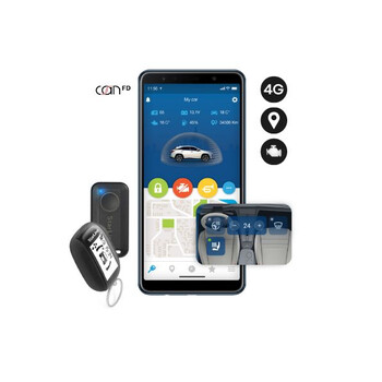 Starline B9-4G-PRO GEN7 Συναγερμός αυτοκινήτου με GPS & εκκίνηση κινητήρα