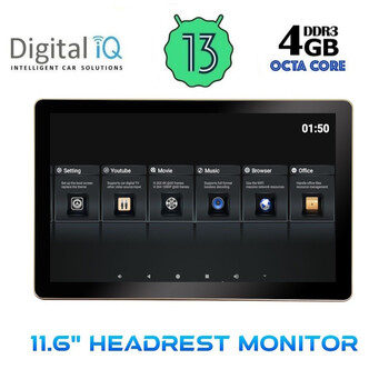 DIGITAL IQ CV6010_HR (11.6” HEADREST MONITOR)