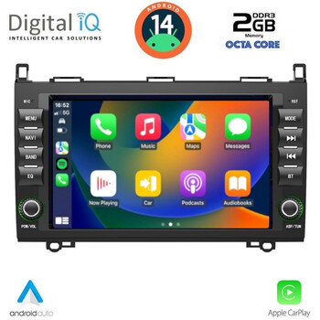DIGITAL IQ BLF 368_CPA (8" DECK) MULTIMEDIA OEM for MERCEDES A – B – SPRINTER – VITO – VIANO mod. 2004-2020