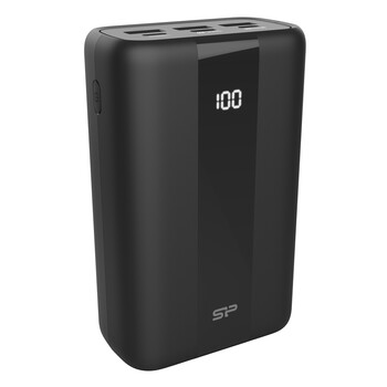 SILICON POWER power bank QX55, 30000mAh, 3x USB & USB-C, 22.5W, LCD