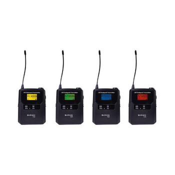 Citronic TU4 Σύστημα Ασύρματου Μικροφώνου UHF με Δυνατότητα Συντονισμού Quad PLL