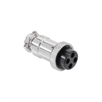 DM-0514 . Φις Μικροφώνου CB 4PIN Θηλ.