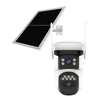 VSTARCAM smart ηλιακή κάμερα CB621DR, dual lens, 3MP, WiFi, SD, PTZ, IP66