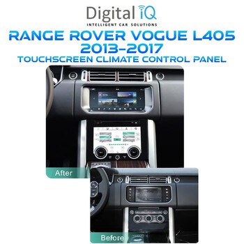 DIQ FZ 2003 TOUCHSCREEN CLIMATE CONTROL PANEL 9" (WITH CD) for RANGE ROVER VOGUE L405 mod. 2013-2017