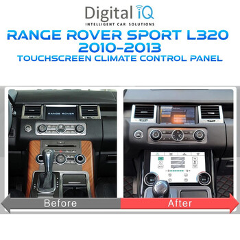 DIQ FZ 2012 TOUCHSCREEN CLIMATE CONTROL PANEL 10" for RANGE ROVER SPORT L320 mod. 2010-2013