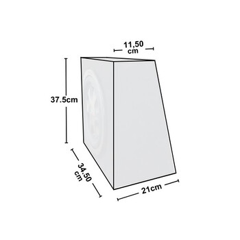 Powerbass S-12T-SBSLIM Slim Subwoofer Αυτοκινήτου 12" με Καμπίνα (Τεμάχιο)