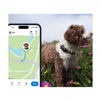 Tractive TRDOG6BK GPS Pet Tracker Σκύλου Black (Τεμάχιο)