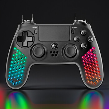 WHITE SHARK WIRELESS GAMEPAD GPW-4009 LEGATUS FOR PS4/PS3/PC/iOS/ANDROID BLACK