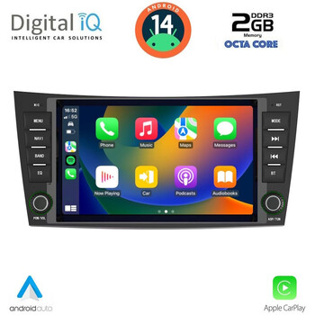 DIGITAL IQ BLF 390_CPA (7" DECK) MULTIMEDIA SYSTEM for MERCEDES E (W211) – CLS (W219) mod. 2003-2009