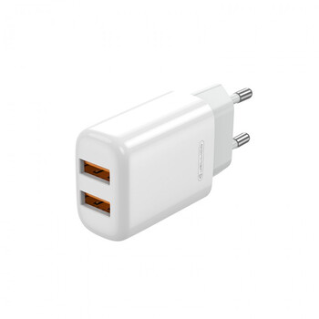jager ΦΟΡΤΙΣΤΗΣ 2.4A ΜΕ 2 ΘΥΡΕΣ USB (EU02)