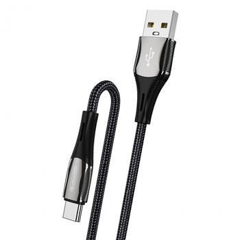 jager ΚΑΛΩΔΙΩΣΗ USB - TYPE C 1Μ 3.1A FAST CHARGE (B18)