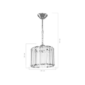 Φωτιστικό οροφής μονόφωτο Lavina pakoworld Ε27 σε χρυσή απόχρωση Φ20x20εκ