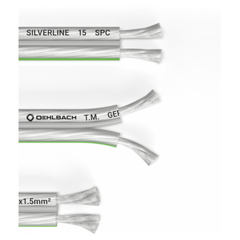 Oehlbach Silverline SP-15 Επαργυρωμένο  Καλώδιο Ηχείων 2 x 1.5 mm² 20m (Τεμάχιο)