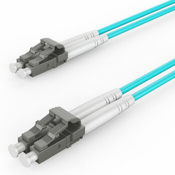CABLEXPERT MULTIMODE DUPLEX OM4 50/125 FIBER OPTIC CABLE, LC/LC, 0.5M