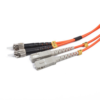 CABLEXPERT MULTIMODE DUPLEX OM2 50/125 FIBER OPTIC CABLE ST/SC 1M CABLEXPERT MULTIMODE DUPLEX OM2 50/125 FIBER OPTIC CABLE ST/SC 1M