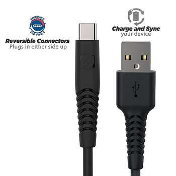 Scosche HDCA24 Καλώδιο Φόρτισης USB-C 1.2m Scosche HDCA24 Καλώδιο Φόρτισης USB-C 1.2m