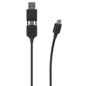 Scosche CCA4-SP Strikeline 2-in-1 Charge & Sync Cable 1,2m