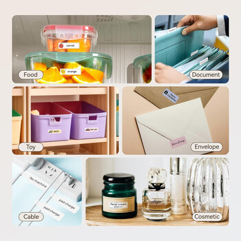 NIIMBOT THERMAL LABEL PRINTER D110-M 0.5-INCH WHITE NIIMBOT THERMAL LABEL PRINTER D110-M 0.5-INCH WHITE