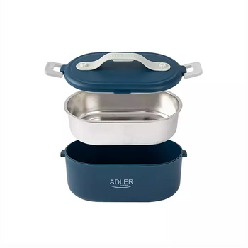 ADLER FOOD CONTAINER - HEATED - METAL CONTAINER BLUE